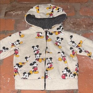 Disney Mickey Mouse Cream Hoodie